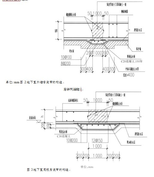 钢板网模板新型钢板止水在后浇带中的应用