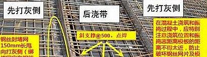 整理的知识点能解决大部分后浇带施工问题